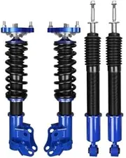 ATATHXHQay Adjustable Coilovers Struts Shocks Absorber Kits Aluminum Alloy 2006-2011 Compatible for Honda Civic EGR-1011(Blue)
