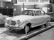 Borgward Isabella 1954 Advertising Road Test Car Old Photo