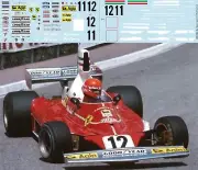 1/12 Decals for F1 Ferrari 312T 1975 1976 Lauda Regazzoni TB Decal TBD691