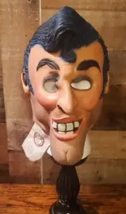 1987 "DON POST" Original #822 "ROCK" 800 Line FULL HEAD RUBBER MASK With The TAG