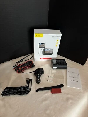 CGBD Black Ultra HD Single Camera Front 4K+Rear 1080P Dash Cam (W)