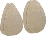 COMPUKAS 2Pairs Non Slip Shoe Stickers High Heel Sole Pads for Grip and Protection Durable Wear Resistant Adhesive Shoe Sole Protectors Suitable for All Shoe