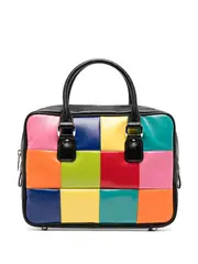 [COMME des GARCONS GIRL] Synthetic Leather Patchwork Bag