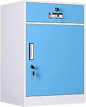 KJLY Office Cabinets Storage File Boxes File Cabinets with Lock Drawer Type Cabinets Thickened Iron Sheet Storage Vertical Files Racks Shelves (Color : C)