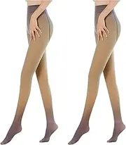 Ladies Socks Size 10-13 Flesh 2PCS Skin Elastic Medium Plus Penetrating Socks Ladies Velvet 200G With Feet Penetrating Thick Socks Material for Women
