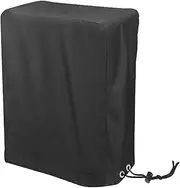 Daseeme Electric Tongue Jack Cover, Waterproof 420D Oxford Fabric Protective Cover with Drawstring, Universal for RV Travel Trailer (14”H x 5”W x 10”D, Style A)