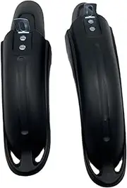 GDPKIALSLZ, 2PCS Bicycle Fender Mudguard Front Rear Dustproof for Children Bike Portable Plastic Bike Mud Guard Wing Accessories, Bike Fenders