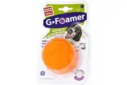 Gigwi G-Foamer Ball Solid Foam Rubber Interactive Dog Toy Orange