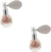 Beavorty 2pcs Body Powder Spray Body Highlighter Powder Highlighter Powder Spray for Body Glitter Highlighter Pens Makeup Highlighters for Face Spray Powder Miss Brighten Plastic
