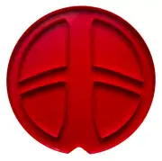 XP Deus / Orx 9" Stubble Coil Plate Red