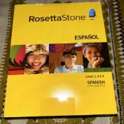 Rosetta Stone Latin America Spanish Level 1, 2 & 3 (Version 3) Brand New&Sealed