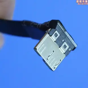 usb3.0公對公扁平數據延長線type-c轉micro-b彎角adtli