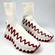 Women 7.0US Christian Lubedin Socks Boots Sneakers Shark Women 37