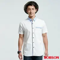 在飛比找蝦皮商城優惠-BOBSON 男款拼接色襯衫26002-80