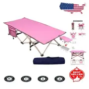 Convenient No Assembly Kids Cot - Lightweight and Portable for Sleep Anywhere