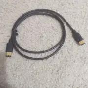 5FT 6 Pin to 6 Pin Firewire DV Ilink Male to Male IEEE 1394 Cable(Black)