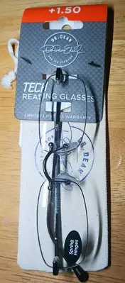 dr dean edell reading glasses +1.5