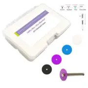 100Pc Dental Single/Double side Sand Disc Gross Reduction Contouring Mandrel Set