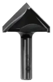 Carbitool 90-DEGREE V-GROOVE TCT ROUTER BIT 2″ Diameter, 1/2″ Shank *Aust Brand