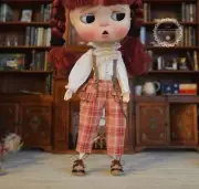 Blythe Overalls Outfit/ Blythe Shirt/ Pants Pullips Azone/ Licca OB24 BJD MJ A1