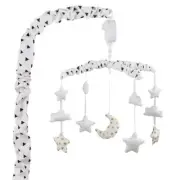 Peanutshell Musical Mobile Stars Black/Gold