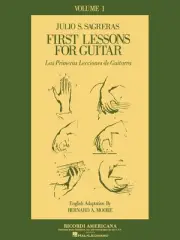 First Lesson for Guitar Vol 1 Classical Beginner Lessons by Julio Sagreras Book