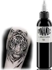 Black Tattoo Ink SNDE 120ml Professional Tattoo Ink Stick and Poke Tattoos Microblading Pigment Supplies for Micro Sculpture Makeup Beauty Body Painting Art, 30ml