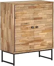 Sideboard Reclaimed Teak Wood, 60x30x75 cm, Rustic Buffet Cabinet for Hallway Storage & Home Furniture