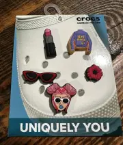 Crocs Charms Crocs Jibbitz FASHIONISTA 5 Pack NWT