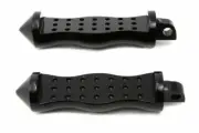 V-Twin Black Form Factor Footpeg Set Druid Style 27-1062