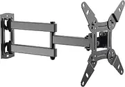Full Motion TV Wall Mount Bracket fits to Most 13-40 inch TVs & Monitors, Wall Mount TV Bracket with Arm Articulating Tilt Swivel & Extends 14.5" - TV Mount fits LED, LCD, OLED Flat Screen TVs