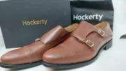 Hockerty Mens Double Monk Strap MADE IN SPAIN Size 48