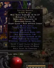 Eth Suicide Branch / Diablo 2 Resurrected / PC / Non-Ladder SC