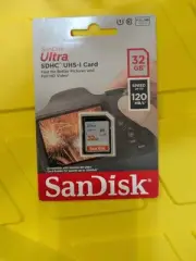 SanDisk Ultra 32GB SD SDHC Flash Memory Card Class 10 120MB/s 533X UHS-I HD