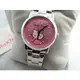 Hello kitty watch 時尚時髦造型白鋼帶腕錶 型號：LK680LWPI(圓型淡桃紅色面)【神梭鐘錶】