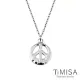 TiMISA《和平風尚-原色》(極細鎖骨)純鈦項鍊(B)