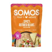 Spicy Refried Beans 10 Oz (Case Of 6) By Somos