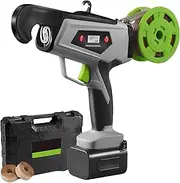 Plant Tying Machine, Electric Vineyard Bundling Tool, Cordless Garden Vineyard Binding Tape Machine, 25mm Binding Diameter, with 3-8 Gears Tightness Adjustable, for Plant Vegetable Grape