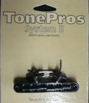TP6A-B TonePros Standard Signature Aluminum Series Bridge w/ Bell Brass Saddles!