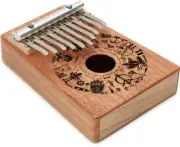 Sela SE257 Art Series Kalimba 10-key - Free Spirit (5-pack) Bundle