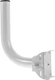 LALAFINA Antenna Mount Bracket for Outdoor Use Pole for Easy Installation and Wireless Monitoring Suitable for Various Wall Surfaces
