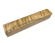 Figured Box Elder Craft blank 15/16" x 1" x 5-7/8” (y12) Dried Pen Blank