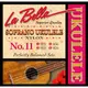 ☆唐尼樂器︵☆全新公司貨 La Bella No.11 Soprano 21吋烏克麗麗套弦