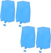 4Pcs Reusable Ice Packs for Coolers Portable Ice Cases for Breastmilk Storage Lunch Bags Camping Easy Activation Sturdy Pe Material for Outdoor Use