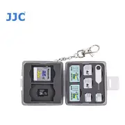 JJC MC-10D Memory Card Case fits 2 SD 2 MSD 2 SIM 2 Micro SIM 2 Nano SIM small +