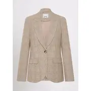Leclerc Check Blazer