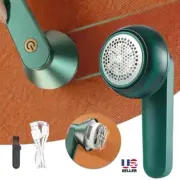 USB Charging Hairball Trimmer Clothes Lint Remover Portable Sweater Shaver USA