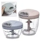 500/900ML Garlic Chopper Manual Rotate Vegetable Cutter Chopper Slicer Crushe FI