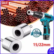 Copper Pipe Cleaner 15/22mm Metal Pipe Cleaning Brush Electric Drill UL