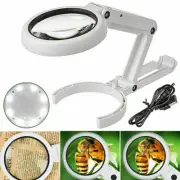 LED table magnifier with*stand 5x and 10x each magnification reading magnif W2I2